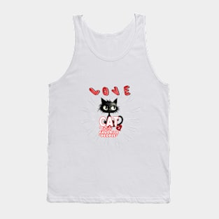 Cat sayings Tank Top